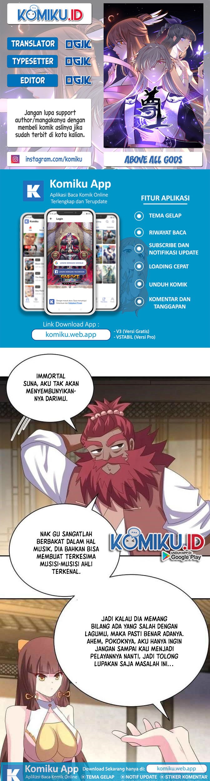 Komik Above All Gods Chapter 372 gambar 1
