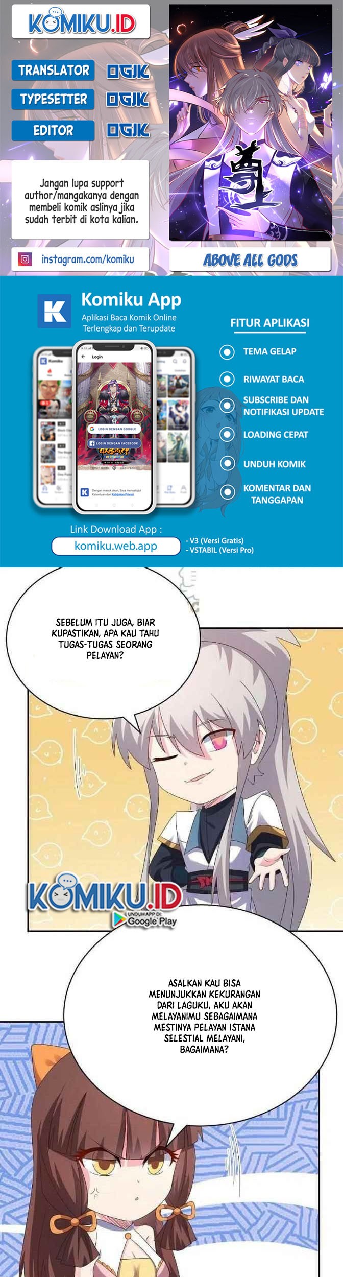 Komik Above All Gods Chapter 372.5 gambar 1