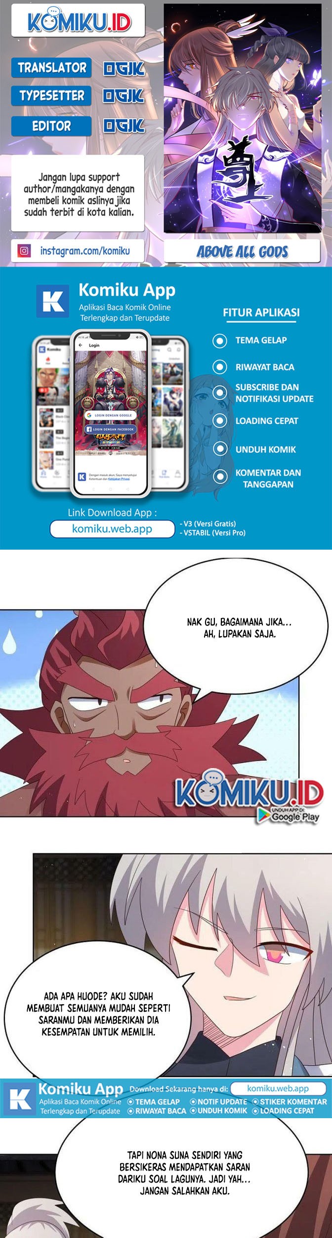 Komik Above All Gods Chapter 374 gambar 1