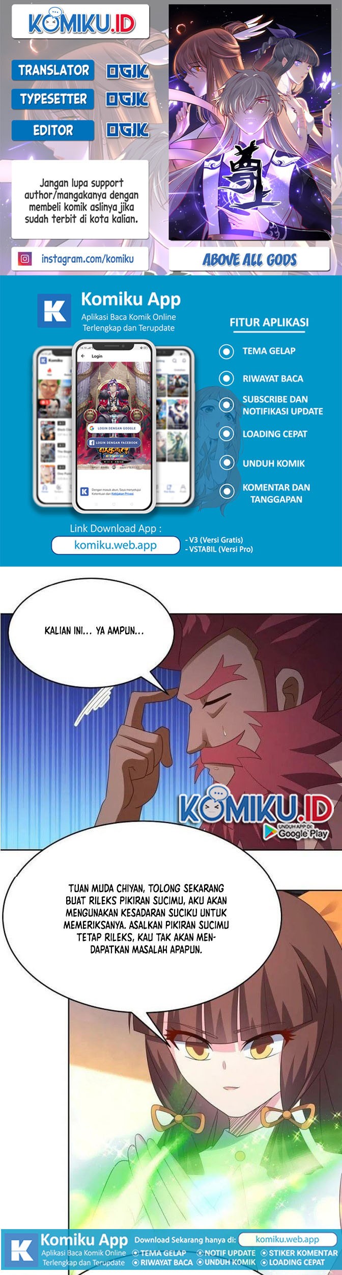 Komik Above All Gods Chapter 376 gambar 1