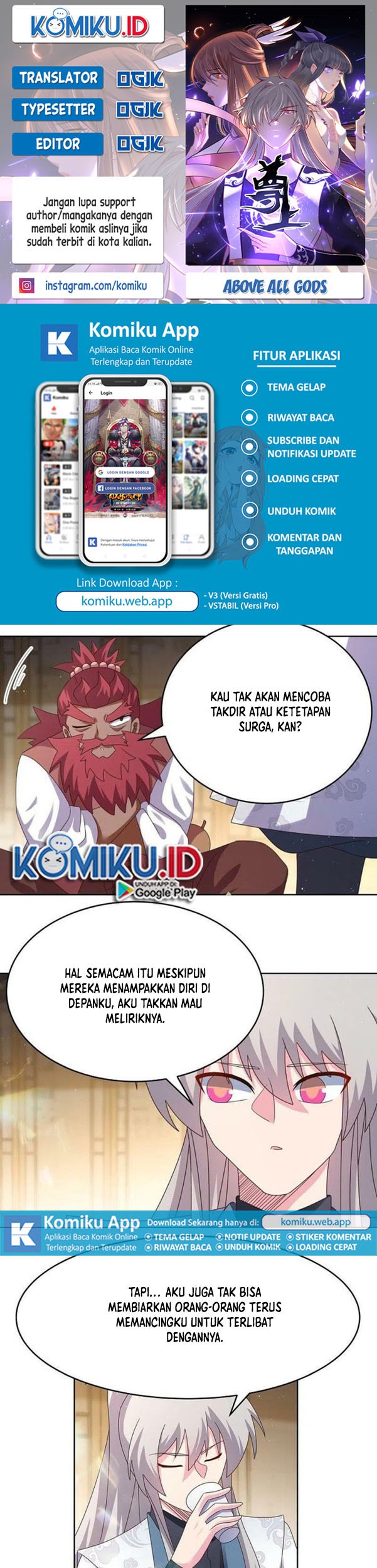 Komik Above All Gods Chapter 379.5 gambar 1