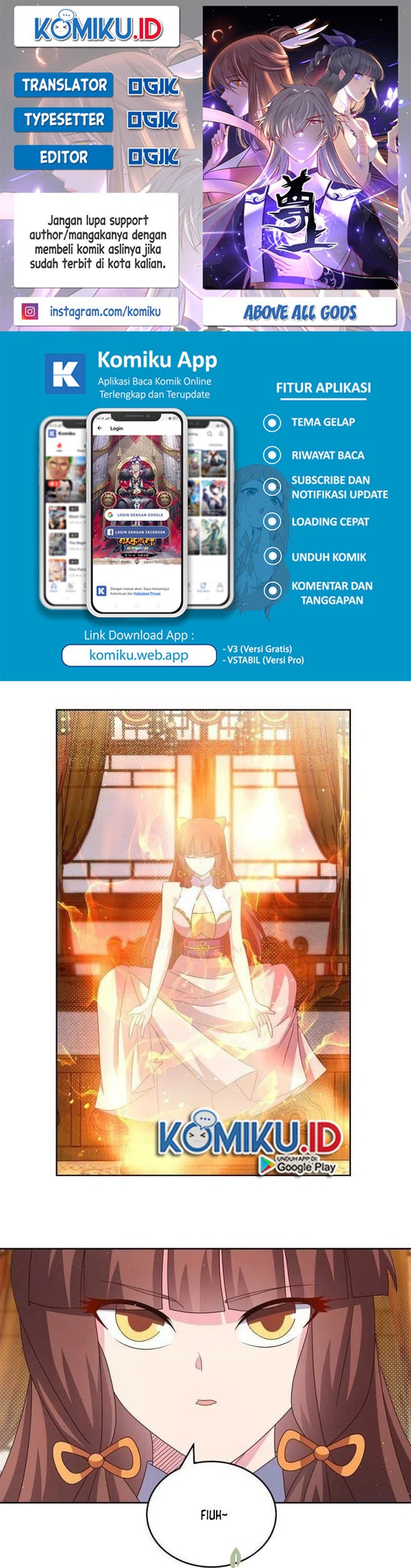 Komik Above All Gods Chapter 380 gambar 1