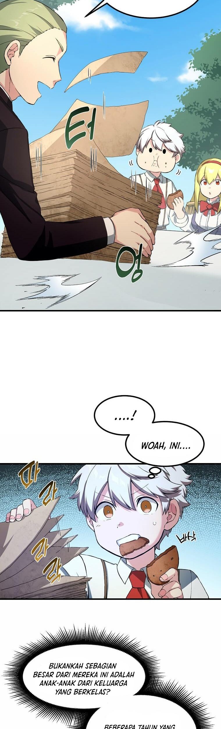 Manhwa How a Former Pro Takes Advantage by Doing an Easy Job Chapter 22 gambar 2