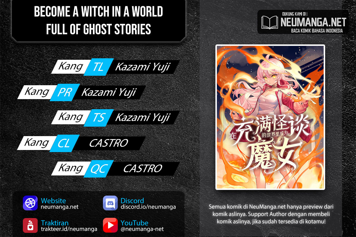 Komik Become a Witch in a World Full of Ghost Stories Chapter 01 gambar 1