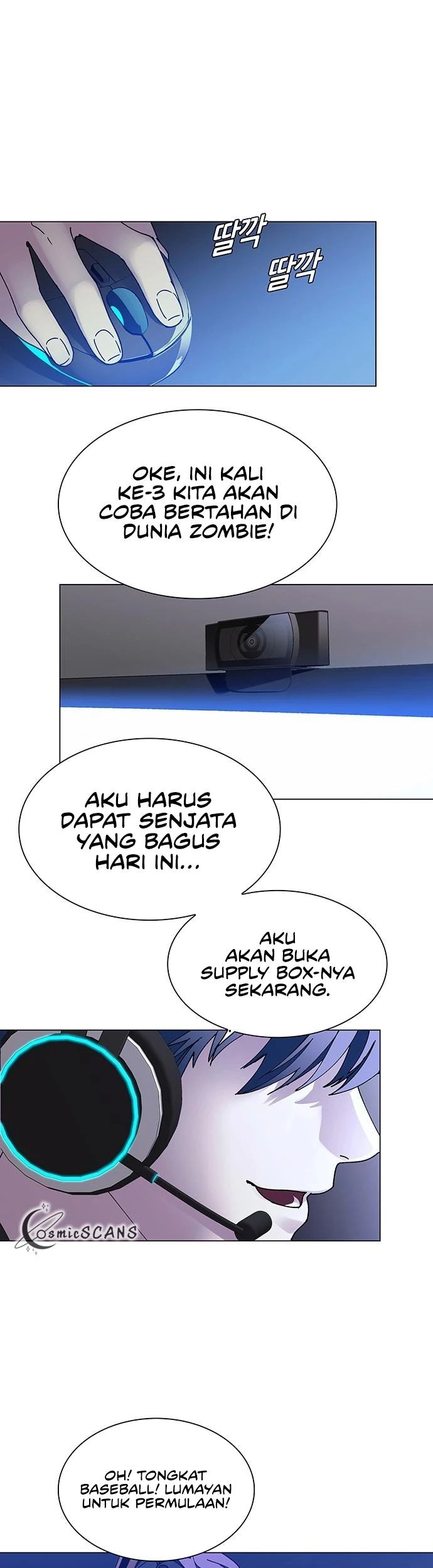 Manhwa The End of the World is Just a Game to Me Chapter 01 gambar 2