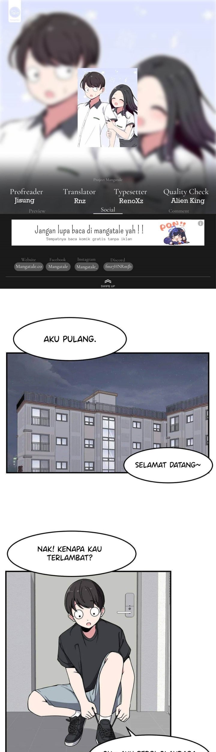 Komik The Secret of the Partner Next to You Chapter 13 gambar 1