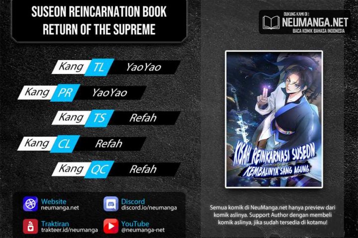 Komik Suseon Reincarnation Book Return Of The Supreme Chapter 06 gambar 1