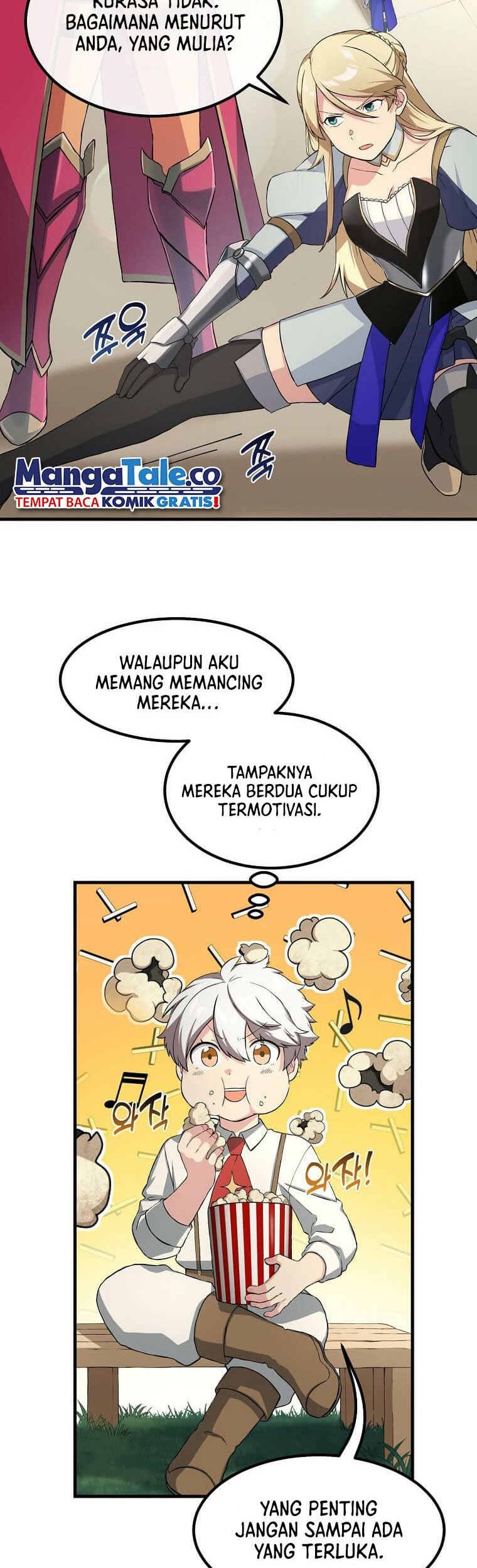 Manhwa How a Former Pro Takes Advantage by Doing an Easy Job Chapter 23 gambar 2