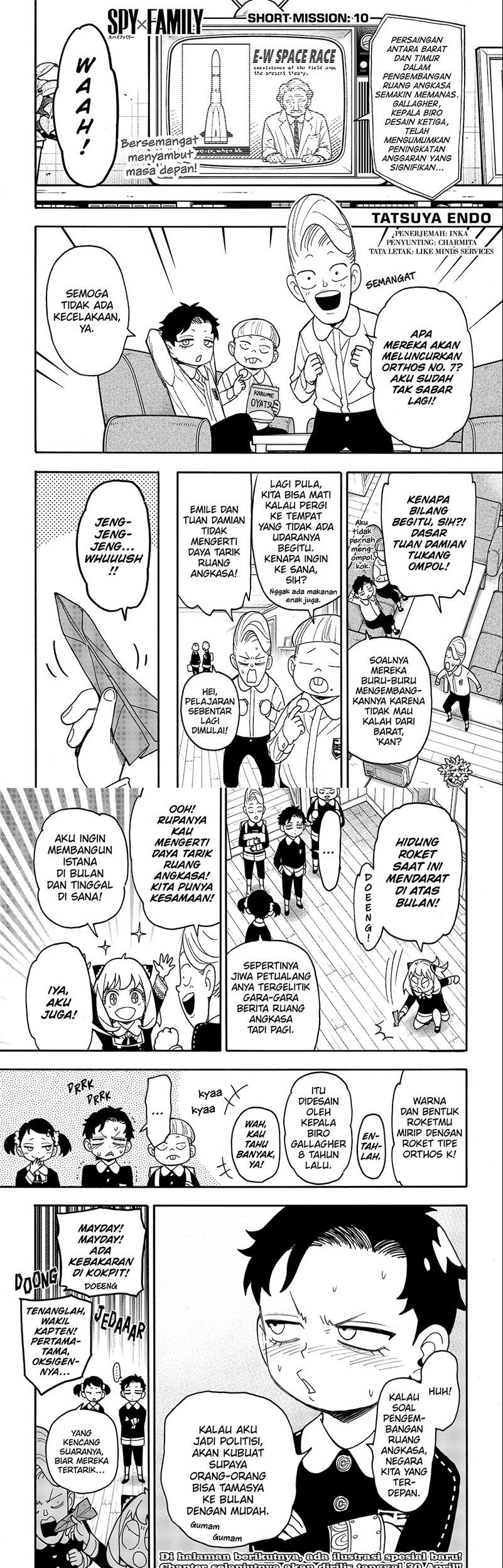 Komik Spy X Family Chapter 78.5 gambar 1