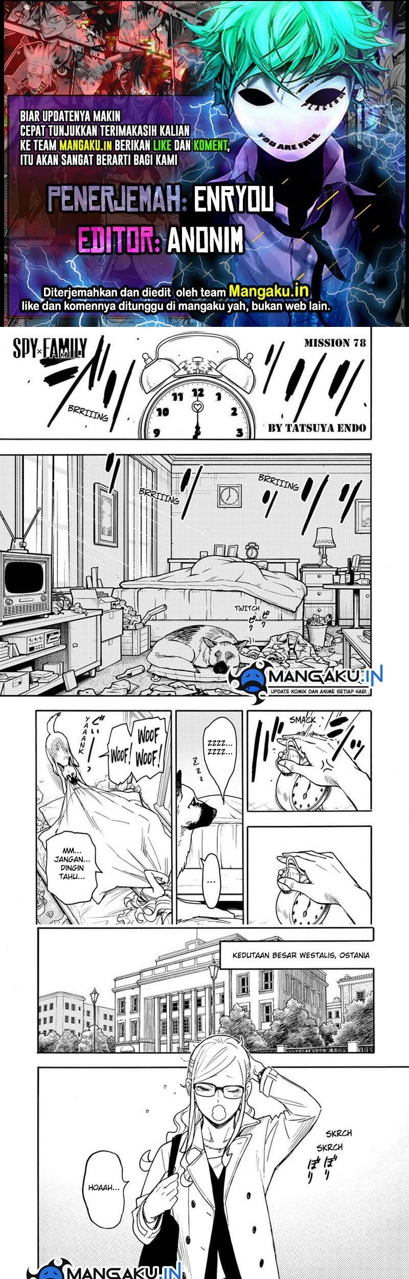 Komik Spy X Family Chapter 78 gambar 1