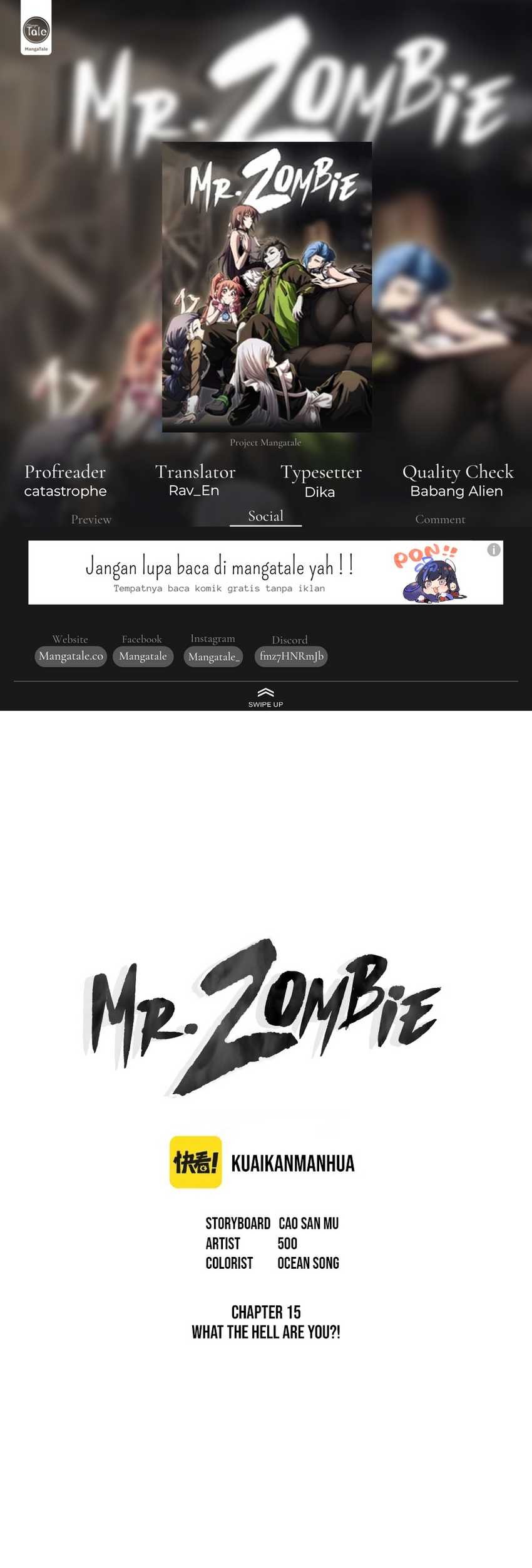 Komik Mr. Zombie Chapter 15 gambar 1