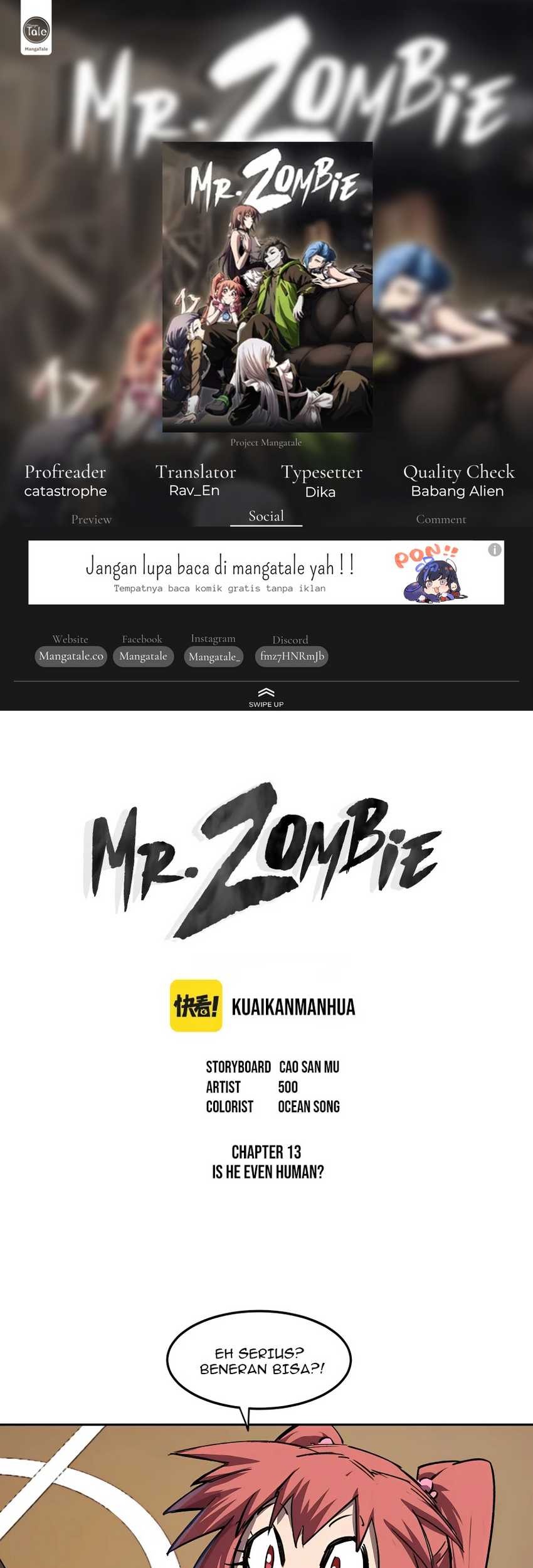 Manhua Mr. Zombie Chapter 13 gambar 2