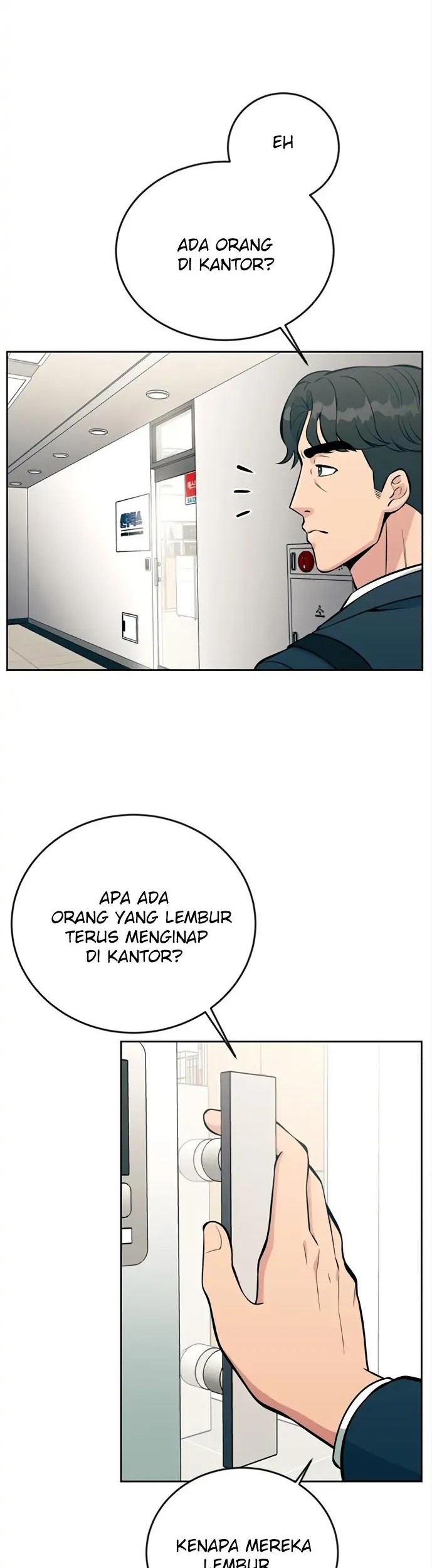 Manhwa Reincarnated as a New Employee Chapter 15 gambar 2
