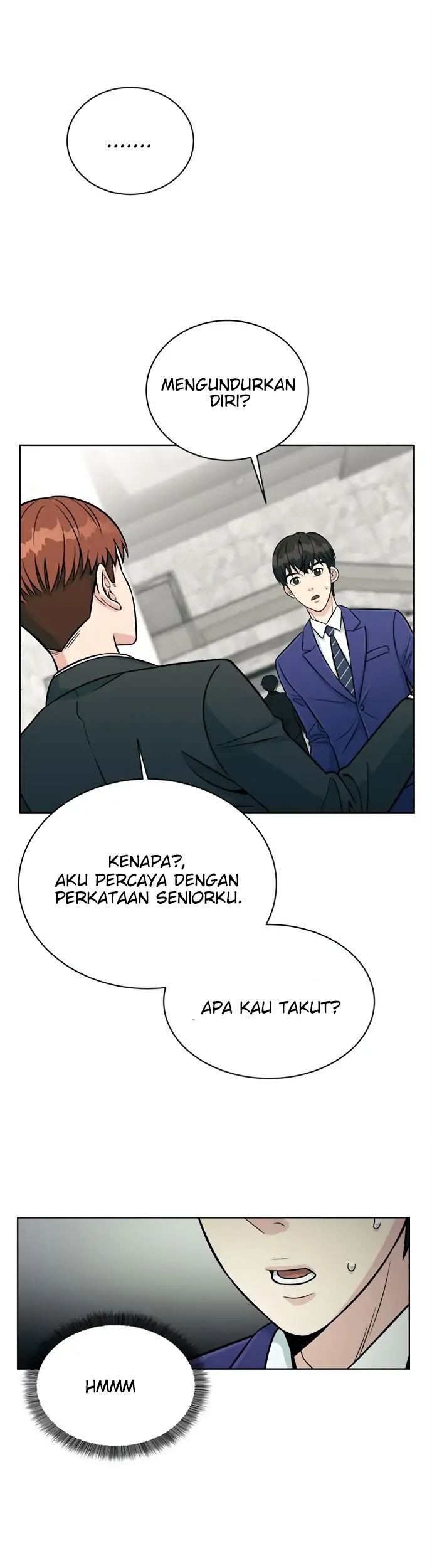 Manhwa Reincarnated as a New Employee Chapter 04 gambar 2