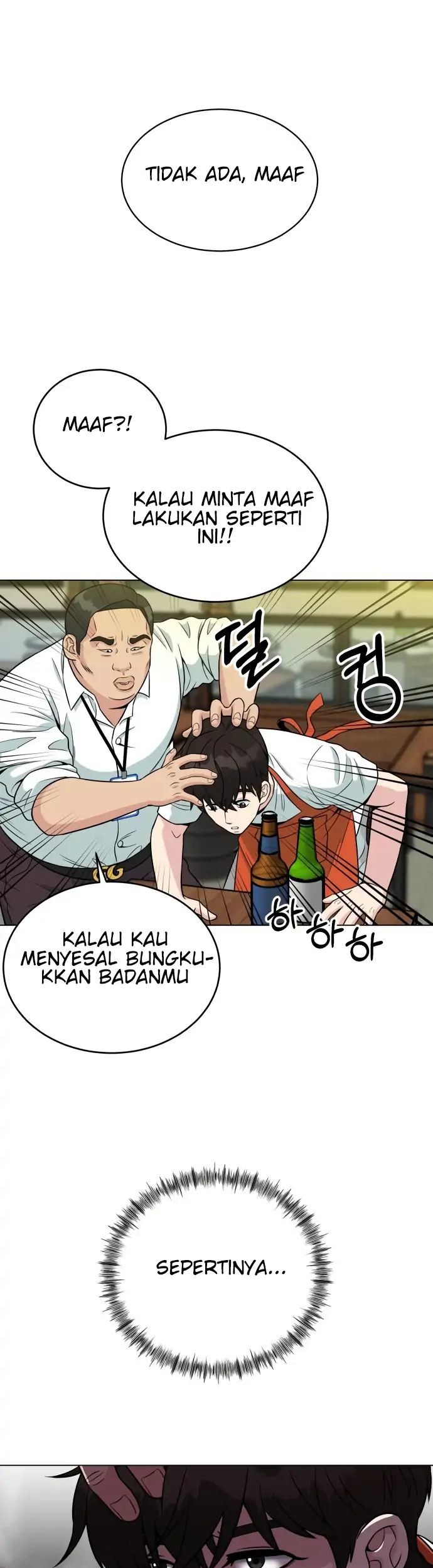 Manhwa Reincarnated as a New Employee Chapter 03 gambar 2