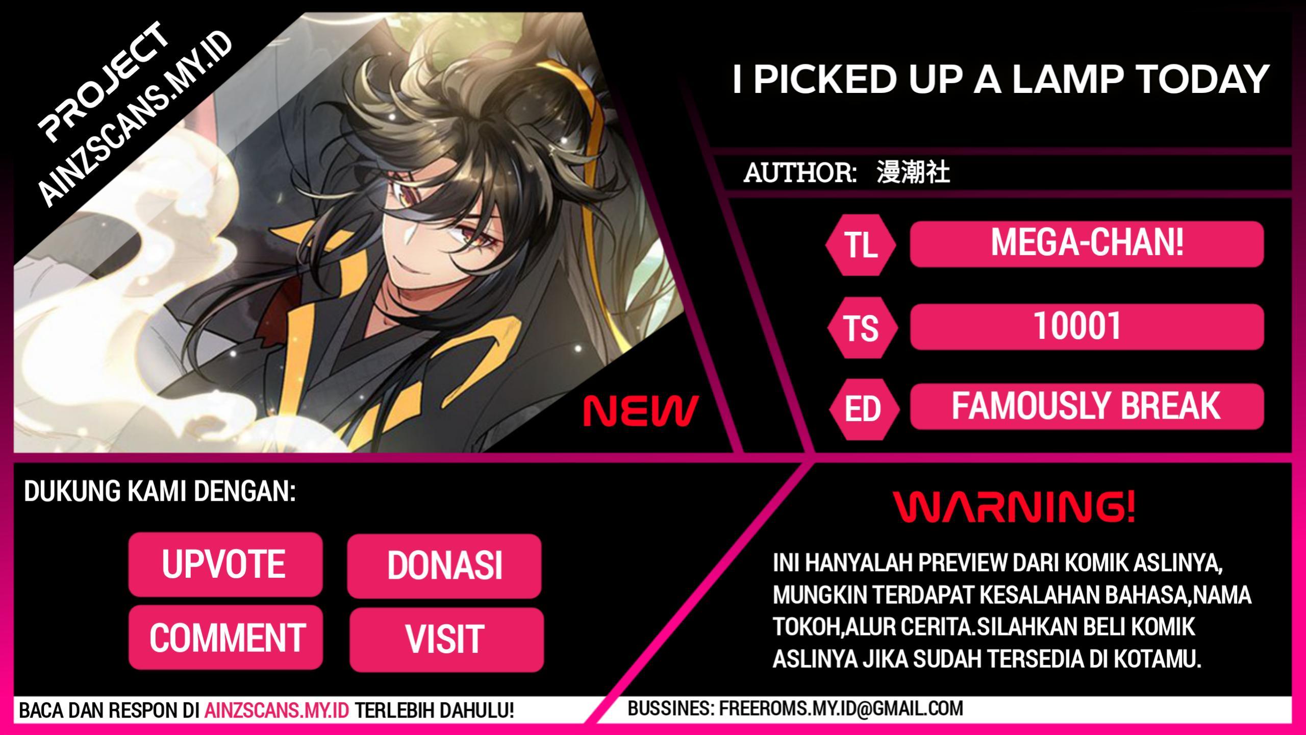 Komik I Picked Up the Lamp Today Chapter 02 gambar 1