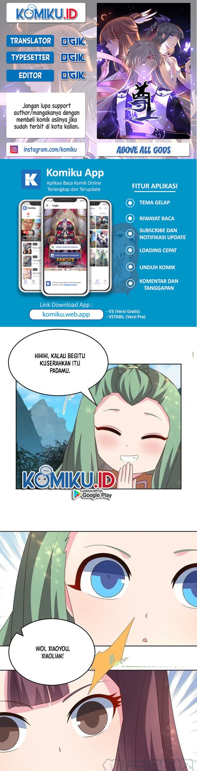 Komik Above All Gods Chapter 384 gambar 1