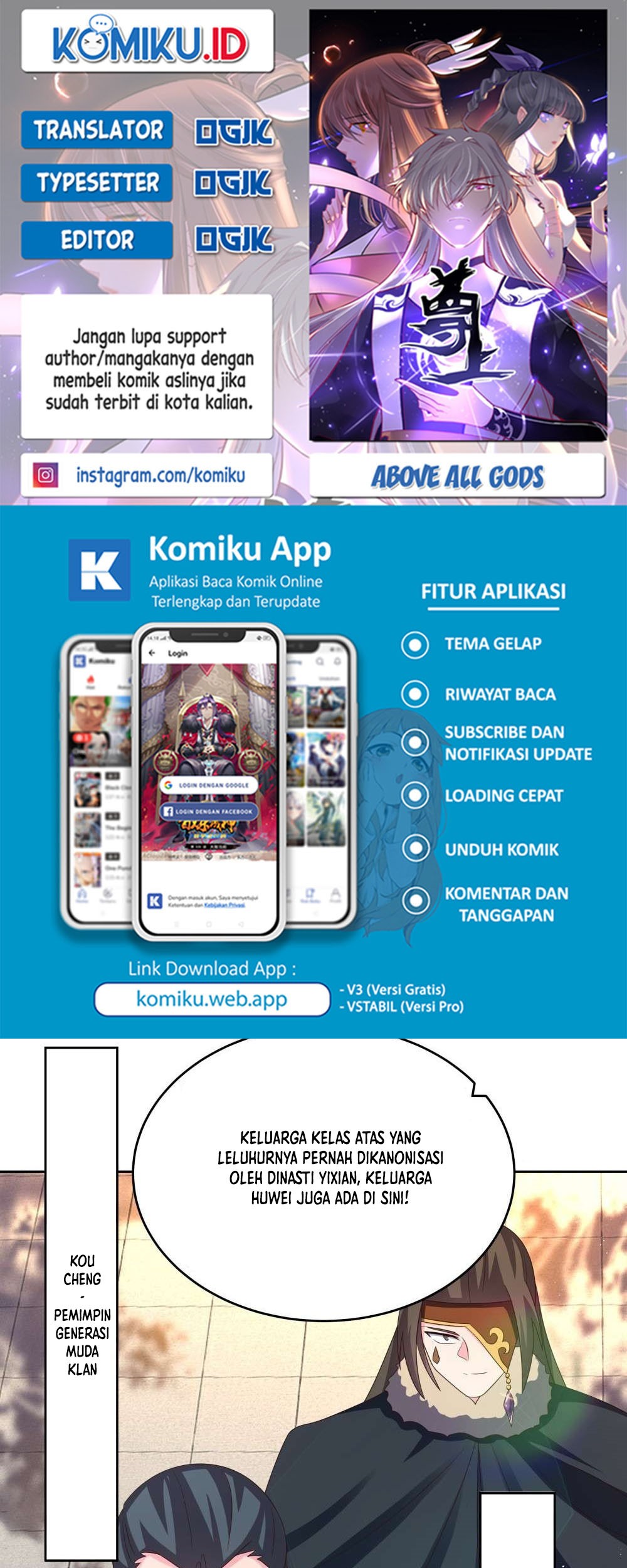 Komik Above All Gods Chapter 384.5 gambar 1