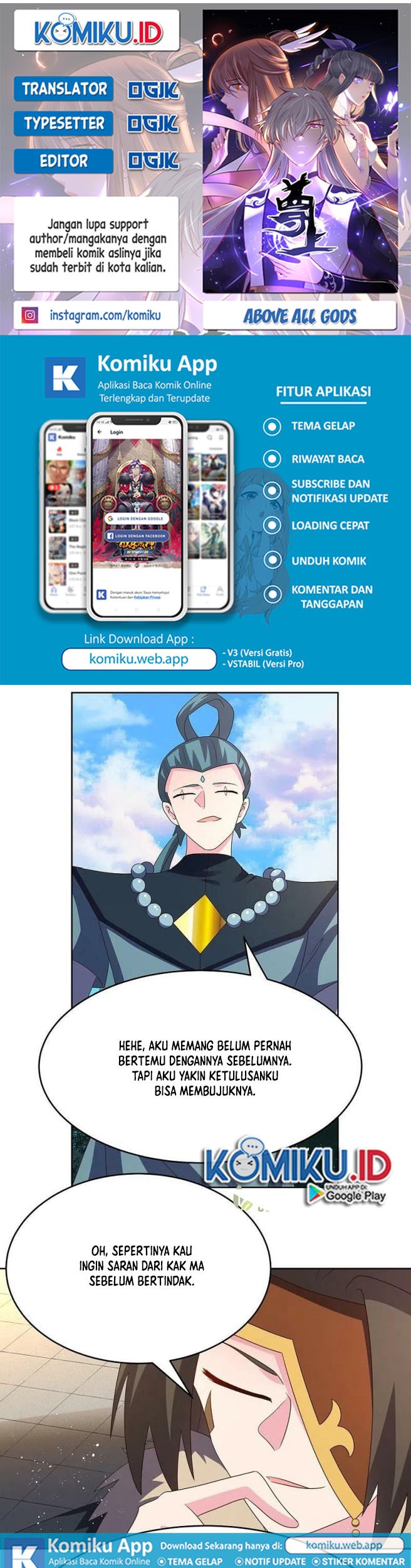 Above All Gods Chapter 386 halaman 1
