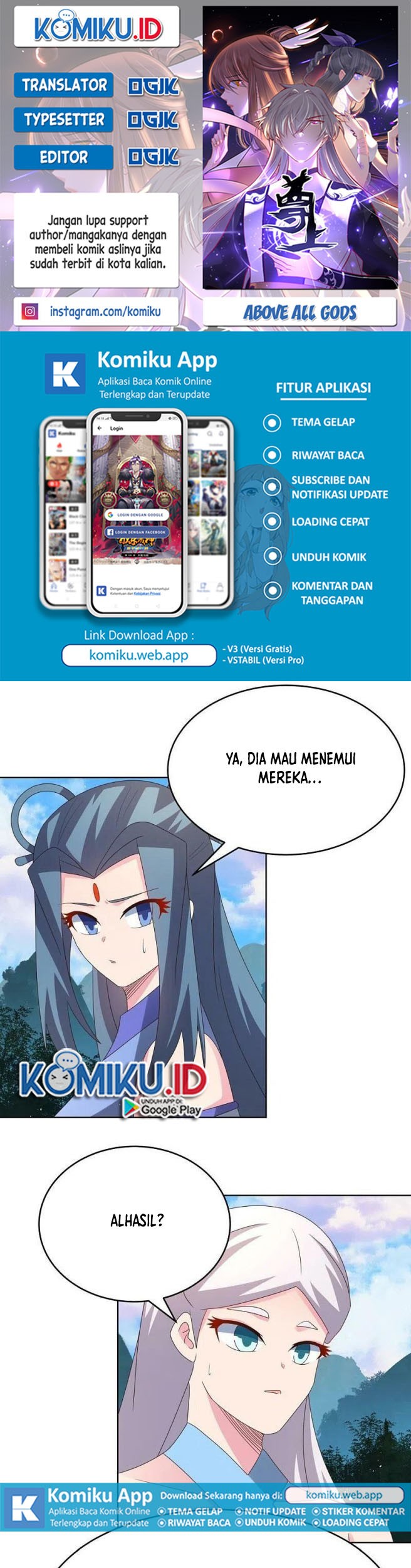Komik Above All Gods Chapter 387 gambar 1