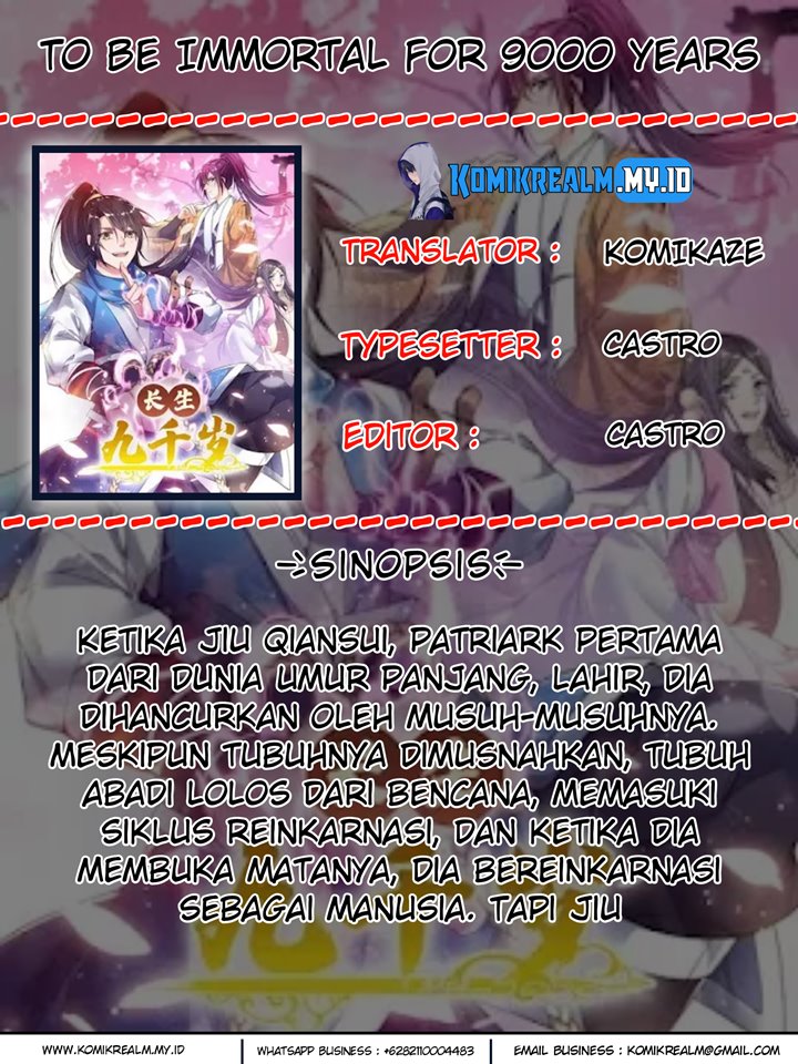 Komik To Be Immortal for 9000 Years Chapter 39 gambar 1