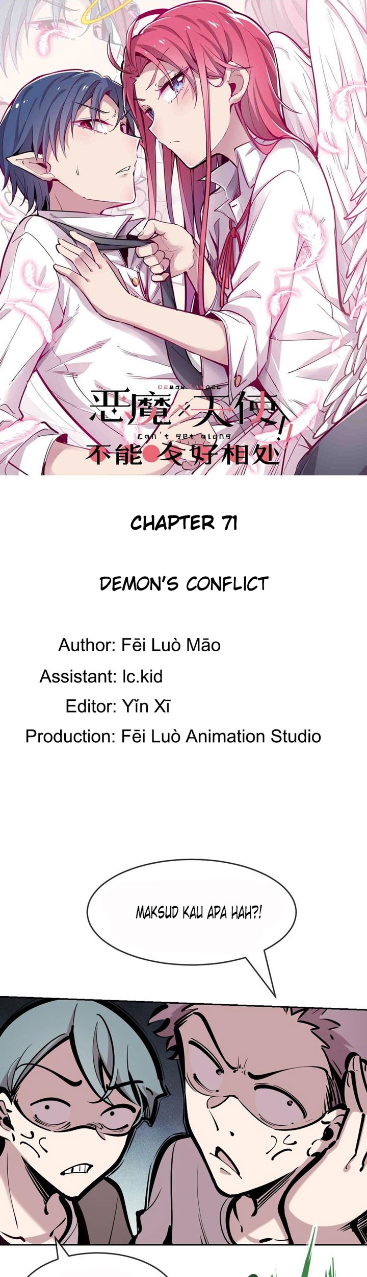 Manhua Demon X Angel, Can’t Get Along! Chapter 71 gambar 2