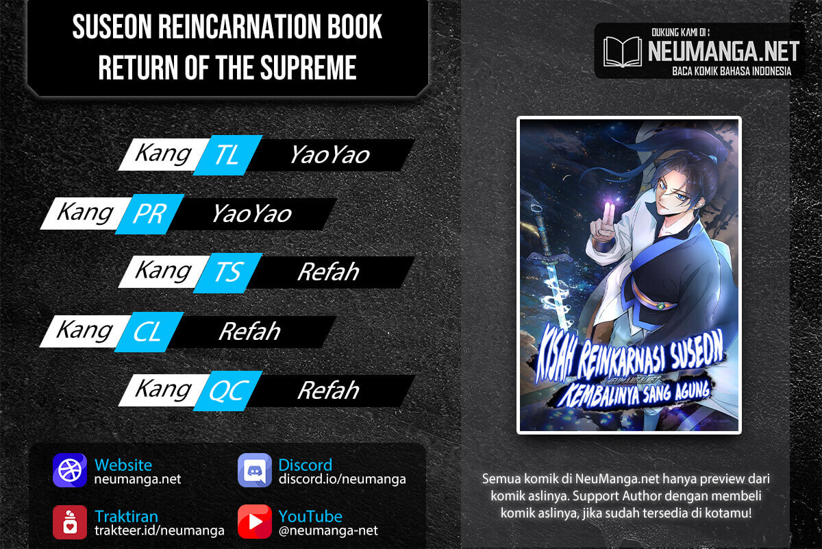 Komik Suseon Reincarnation Book Return Of The Supreme Chapter 08 gambar 1