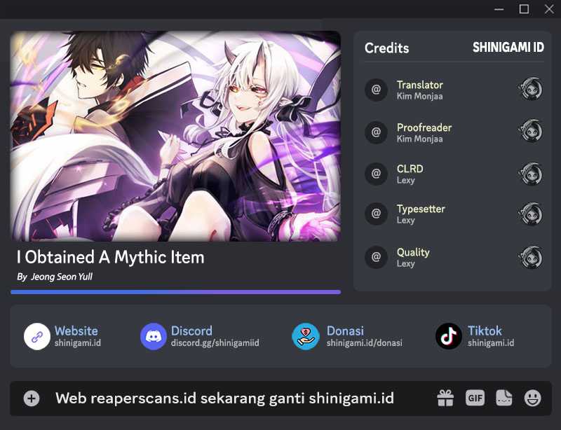Komik I Obtained a Mythic Item Chapter 51 gambar 1