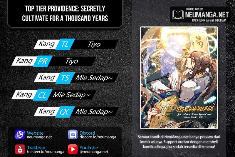 Komik Top Tier Providence: Secretly Cultivate for a Thousand Years Chapter 67 gambar 1