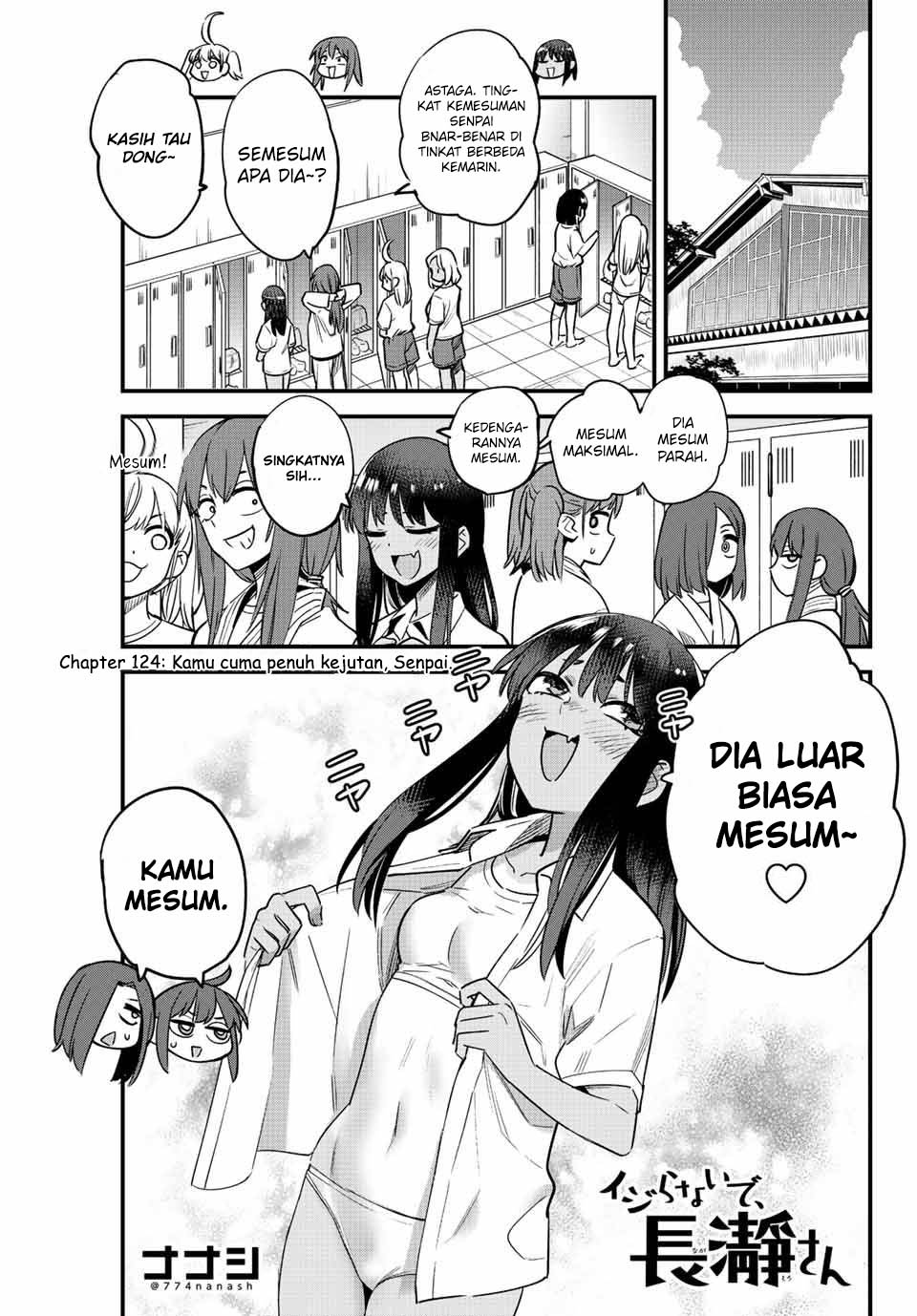 Manga Ijiranaide, Nagatoro-san Chapter 125 gambar 2
