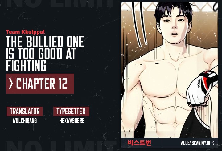 Komik The Bullied One Is Too Good at Fighting Chapter 12 gambar 1