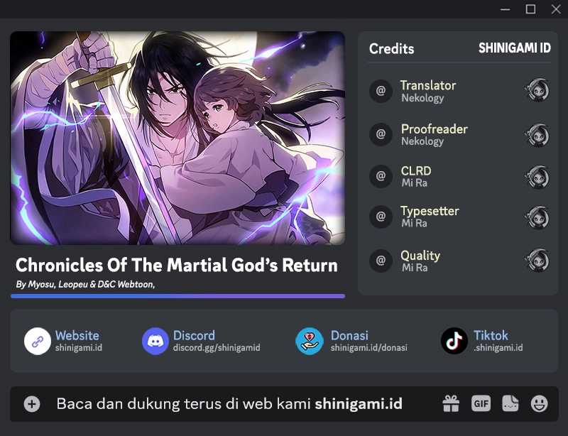 Komik Chronicles Of The Martial God’s Chapter 47 gambar 1