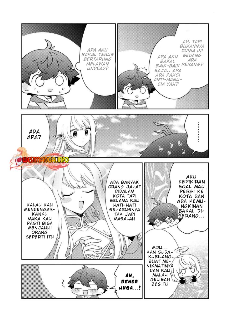 Seirei-tachi no Rakuen to Risou no Isekai Seikatsu Chapter 32 - Halaman 21