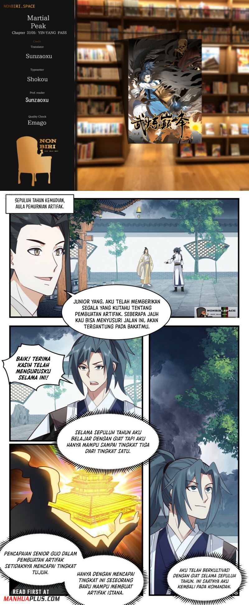 Komik Martial Peak Part 2 Chapter 3105 gambar 1