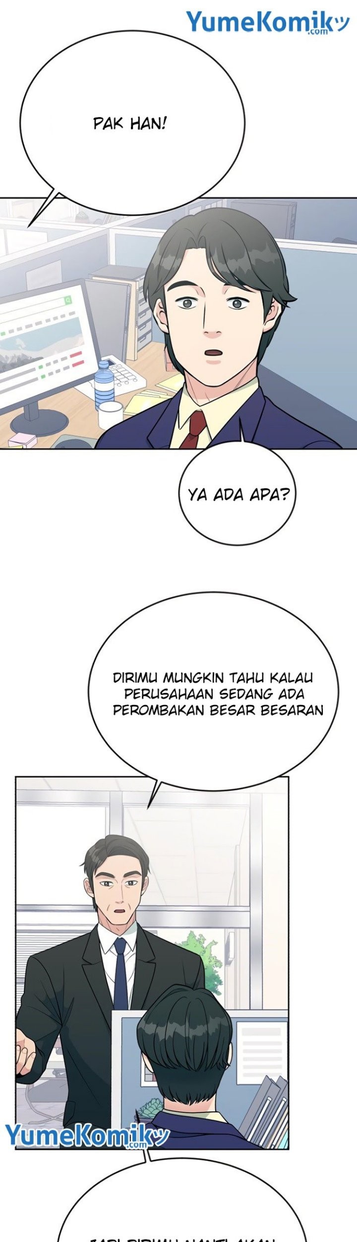 Manhwa Reincarnated as a New Employee Chapter 18 gambar 2
