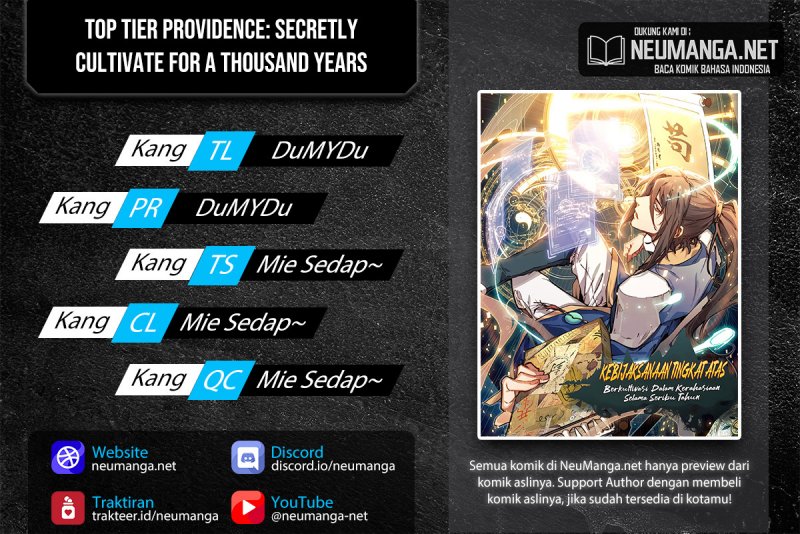 Komik Top Tier Providence: Secretly Cultivate for a Thousand Years Chapter 71 gambar 1