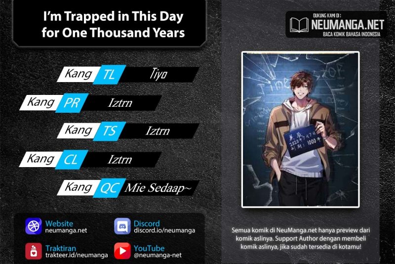 Komik I’m Trapped in This Day for One Thousand Years Chapter 22 gambar 1