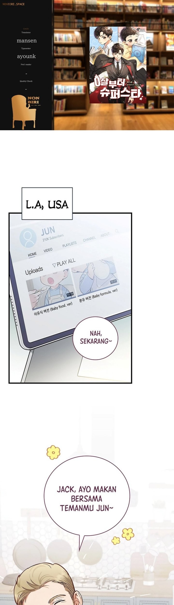 Komik Superstar From Age 0 Chapter 07 gambar 1