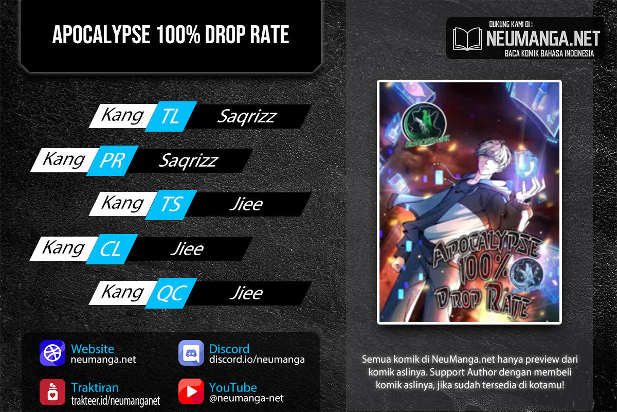 Komik Apocalypse 100% Drop Rate Chapter 22 gambar 1