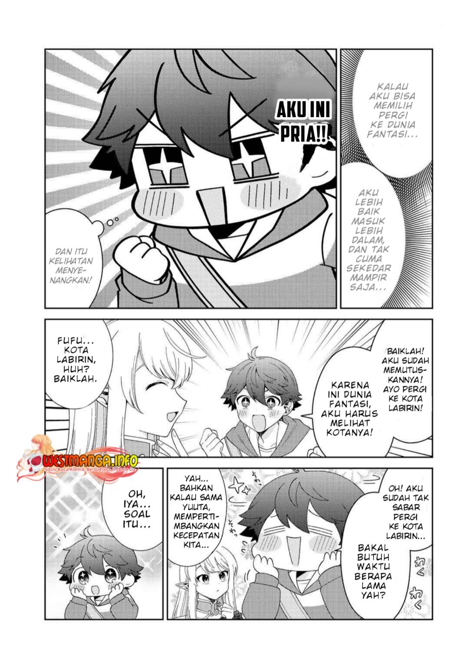 Seirei-tachi no Rakuen to Risou no Isekai Seikatsu Chapter 34 - Halaman 14