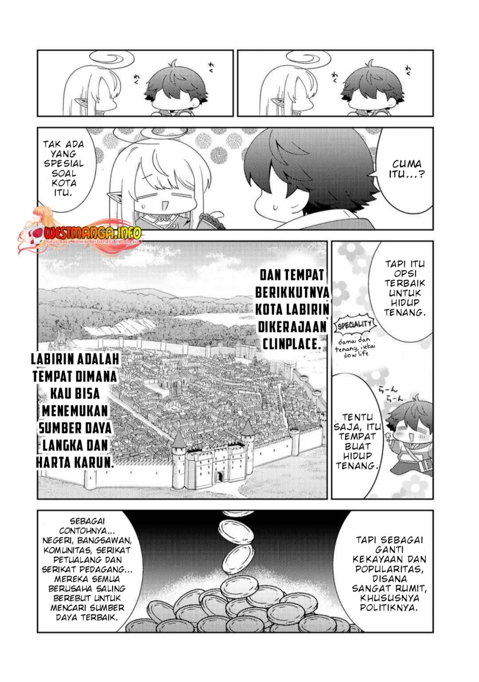 Seirei-tachi no Rakuen to Risou no Isekai Seikatsu Chapter 34 - Halaman 8