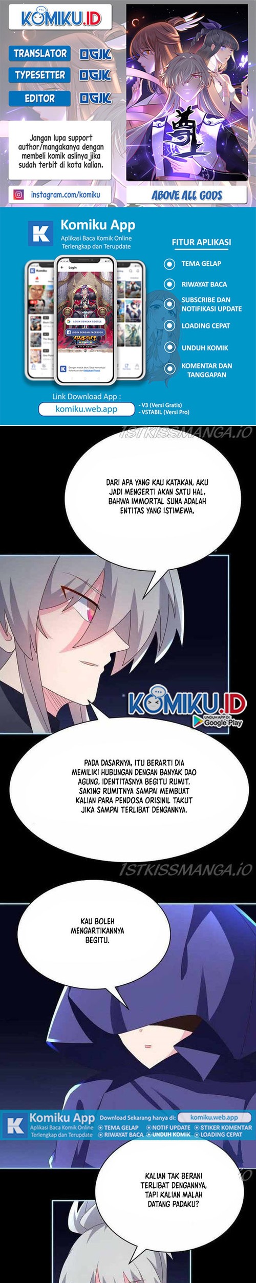 Komik Above All Gods Chapter 395.5 gambar 1