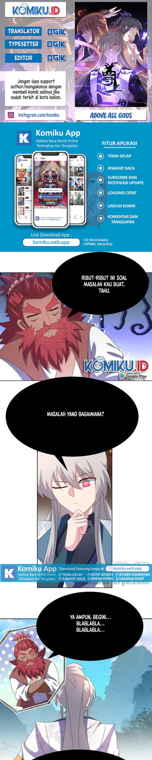 Komik Above All Gods Chapter 400 gambar 1