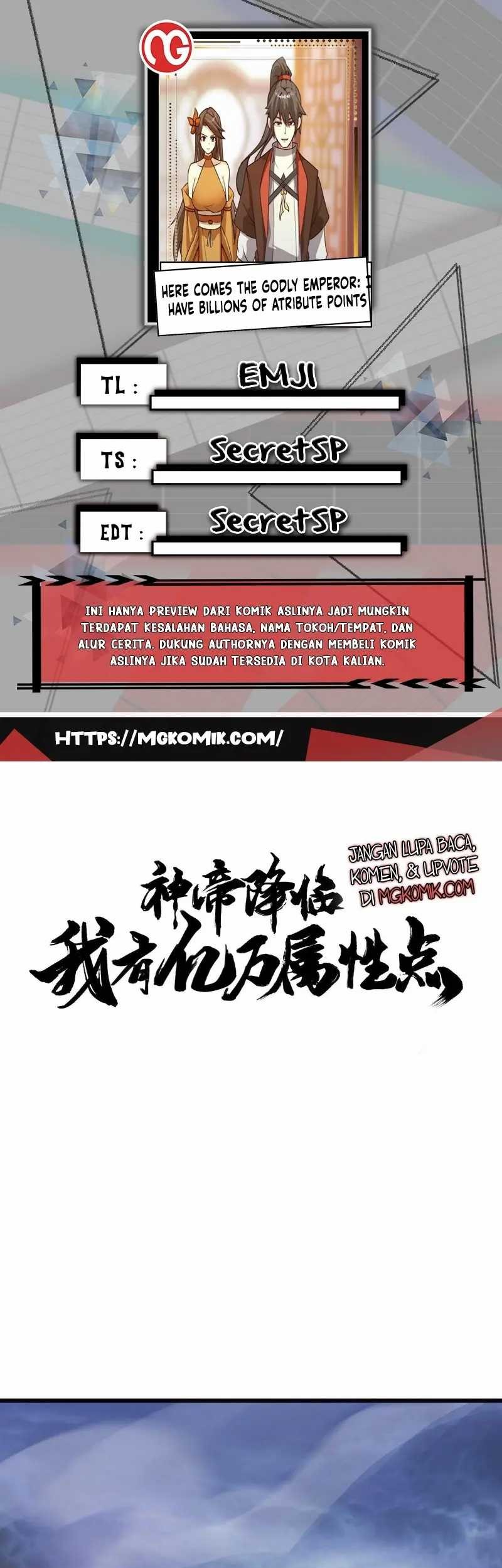 Komik God Emperor Descends I have Billions of Attribute Points Chapter 29 gambar 1
