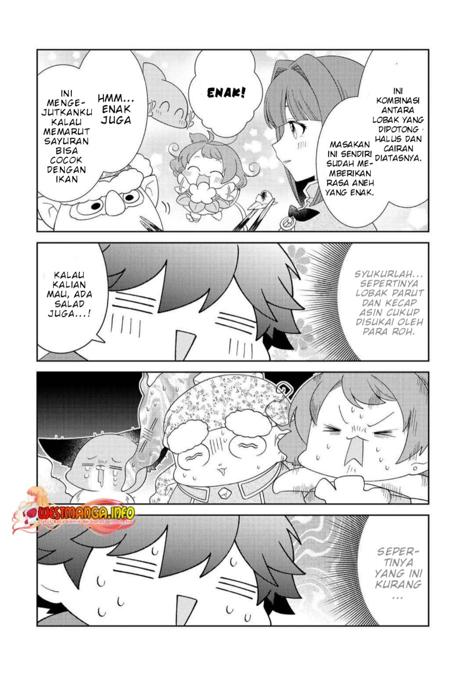 Seirei-tachi no Rakuen to Risou no Isekai Seikatsu Chapter 35 - Halaman 17
