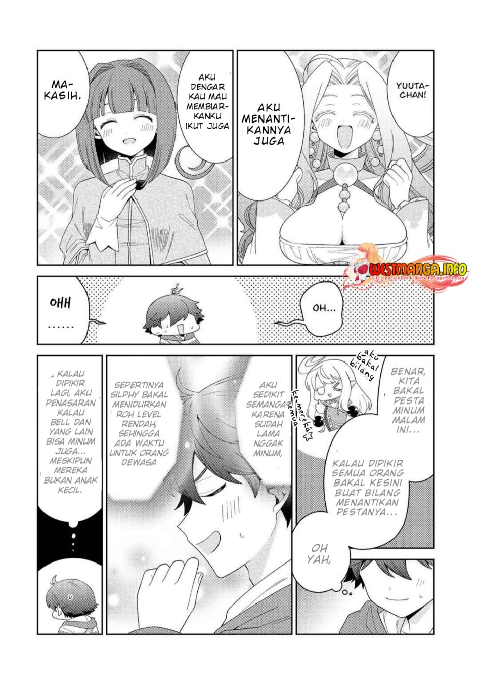 Seirei-tachi no Rakuen to Risou no Isekai Seikatsu Chapter 35 - Halaman 19