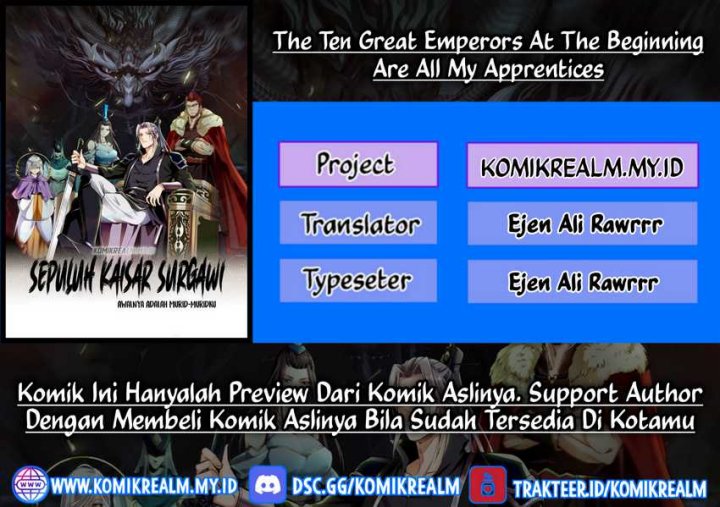 Komik The Ten Great Emperors Are All My Disciples Chapter 22 gambar 1