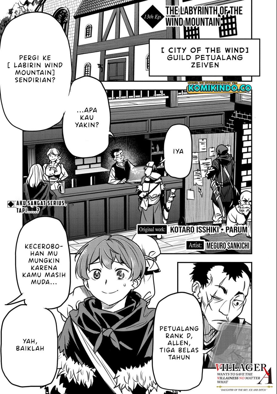 Manga Villager A Wants to Save the Villainess no Matter What! Chapter 13 gambar 2