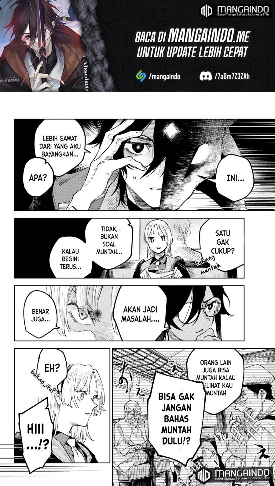 Danzai no Majutsugari Chapter 2.2 halaman 2