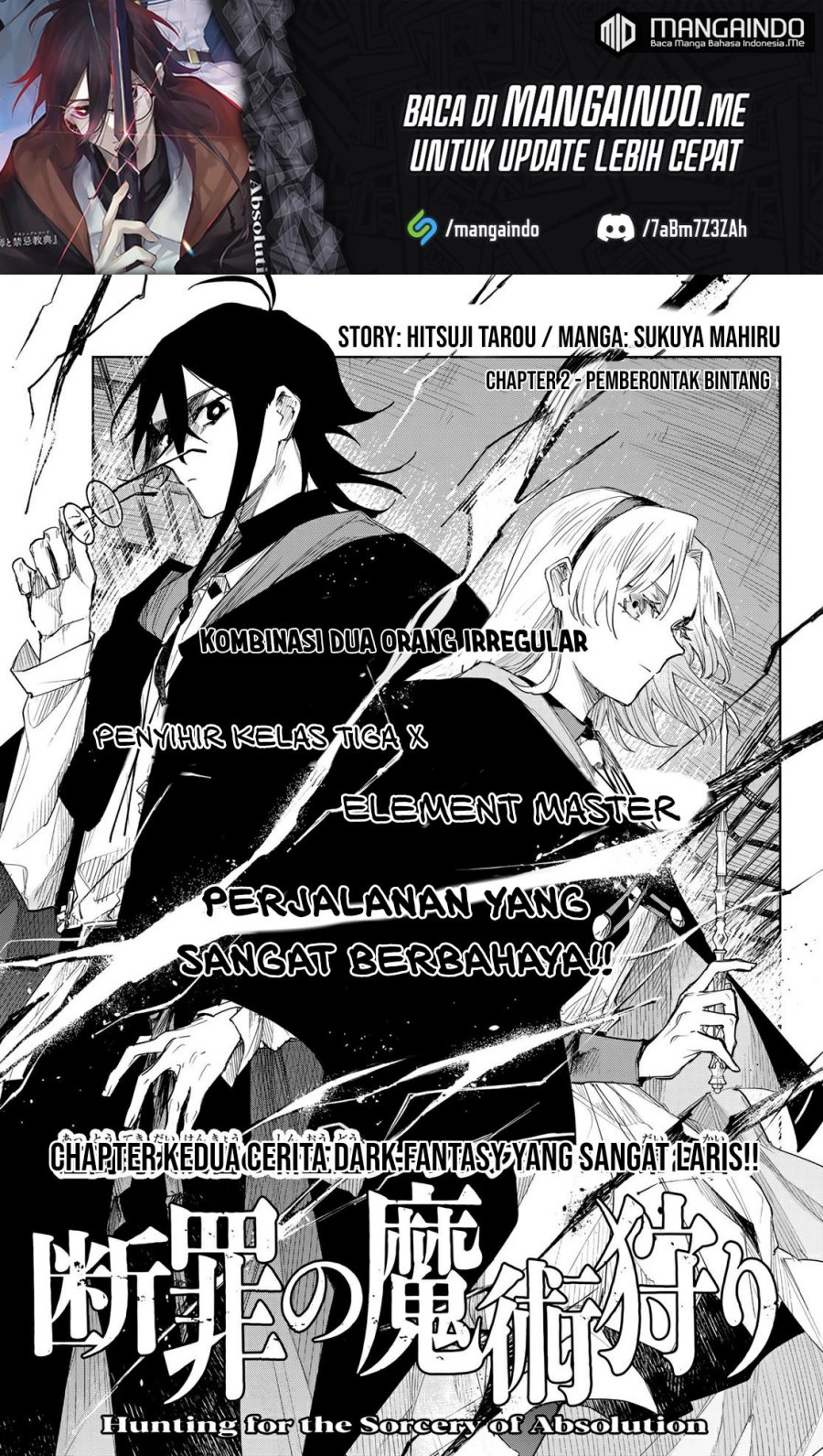 Danzai no Majutsugari Chapter 2.1 halaman 2